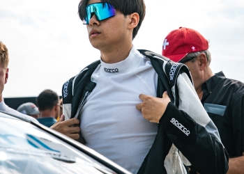 Marlon Birdsall Races at Jack’s Racing Day Sporting Wittenborg Logo 